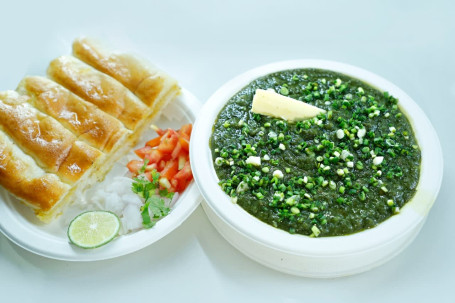 Green Garlic Paav Bhaji Butter