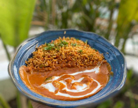 Aachari Paneer With Mix Vegetable Rice