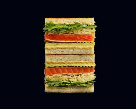 Sandwich-Lachs Gegrillt