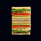 Sandwich-Lachs Gegrillt