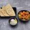 Homely Aloo Gobhi Masala With Choice Of Rotis Salad