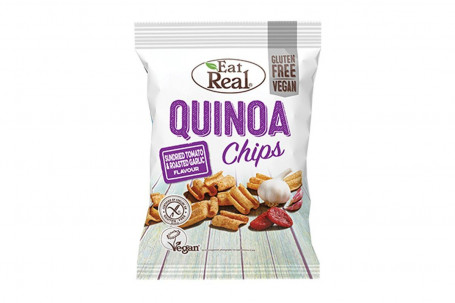 Quinoa Chips Tomaten Knoblauch