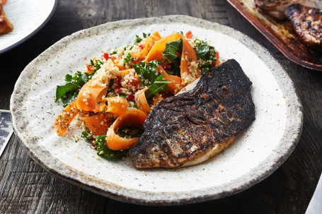 Blackened Sea Bream With Quinoa Salad