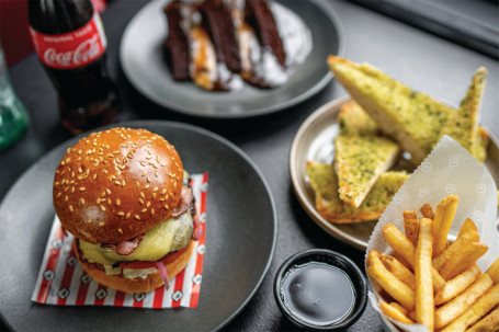 Freitags reg; Angebot für glasierte Burger-Mahlzeiten