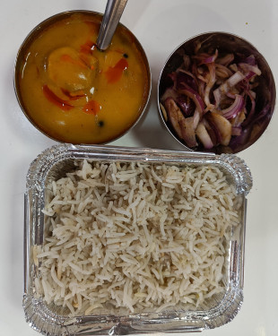 Special Kadi Pakora Rice