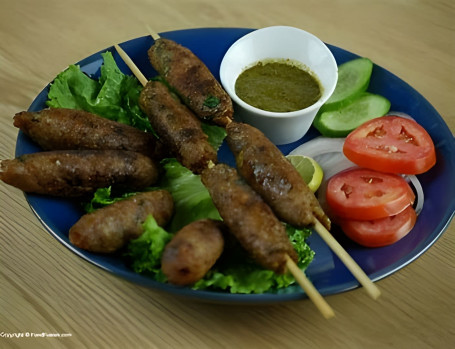 Chicken Seekh Kebab (2 Pcs In 1 Plate)