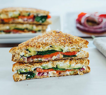 Crispy Vada Veg Grilled Sandwich