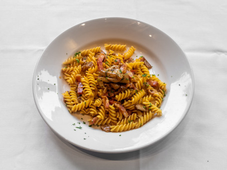 Fusilli Porcini Pancetta