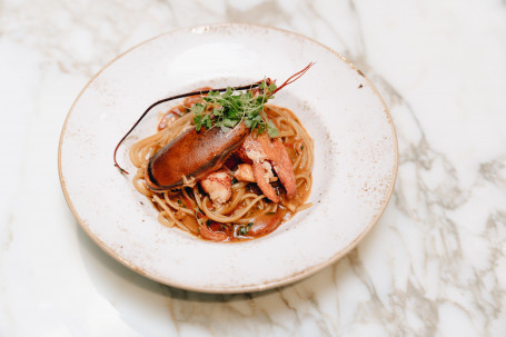 Linguine With Scottish Lobster And Cherry Tomatoes