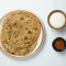 Aloo Pyaz Paratha With Chhole