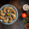 Fried Chicken Momo With Chatpati Sauce