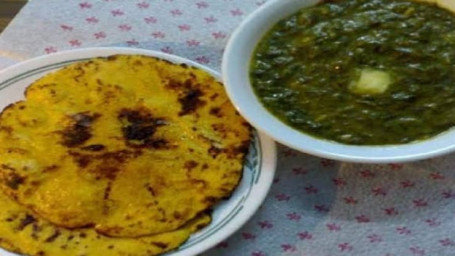 2 Pc Makke Ki Roti Sarso Ka Saag