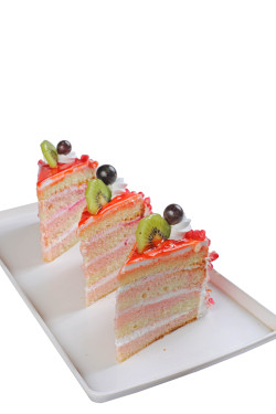 Strawberry Pastry (Set Of 2 Pc)