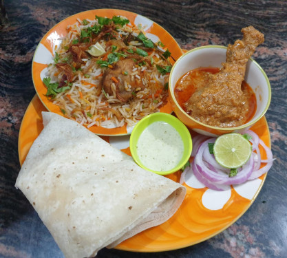 Chicken Qorma Biryani Combo