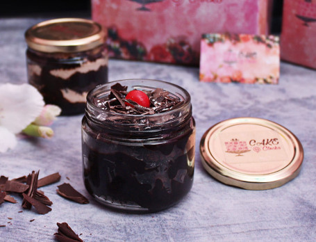 Eggless Brownie Fudge Jar Cake (200 Gms)