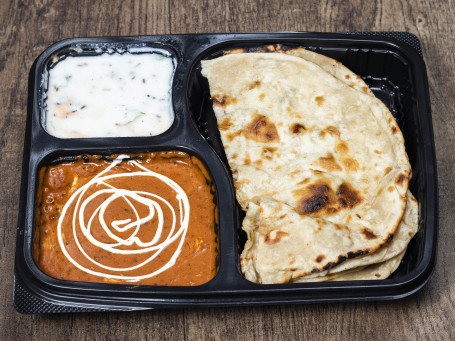 Butter Naan Dal Makhani Butter Roti (1 Pc)