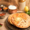 Tawa Aloo Pyaz Paratha With Butter