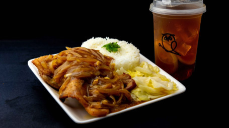 O. Pork Chop W/ Onion Rice