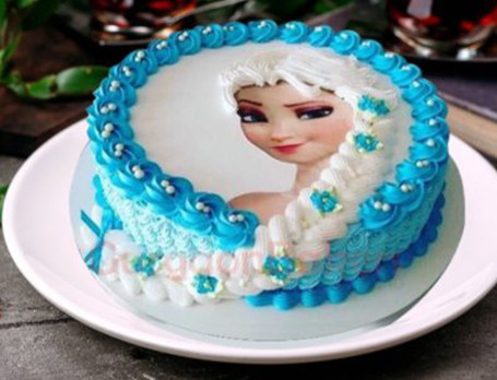 Frozen Girl Cake