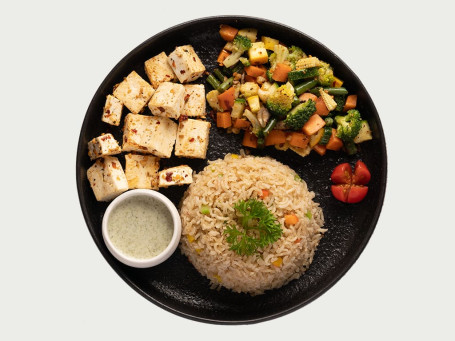 Peri Peri Paneer/Tofu Steak Platter