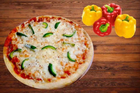 Cheese And Capsicum Pizza