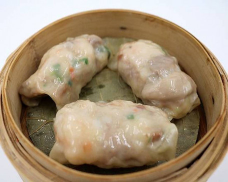 Steamed Prawn Duck Rolls