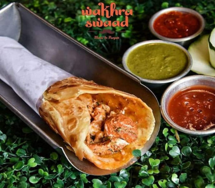 Mushroom Makhani Kathi Roll