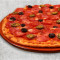 Peperoni-Paradiso-Pizza (Dünne Pizza)