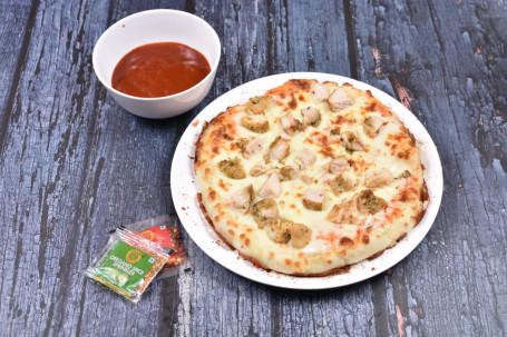 7 Regular Cheese Herb Chicken Pizza (4 Slice)