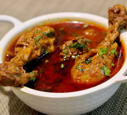 Desi Ghee Bhuna Chicken (2 Pcs) Roti (2 Pcs) Paratha (2 Pcs) Basmati Rice