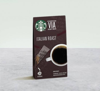 Starbucks Via Italian Roasted Instant Coffee Starbucks Viaready Brew-Italian Roast