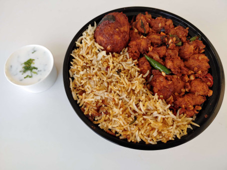 Boneless Chicken Biryani Bowl (Serves 1)