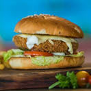 Teekha Chicken Burger