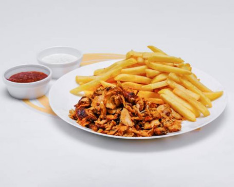Chicken Doner Box With Chips