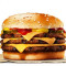 Dreifach-Cheeseburger