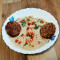 Guru Garlic Cheese Falafel With Hummus