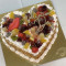 Exotic Fruit Heart Cake