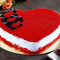 Eggless Red Velvet Heart Shape Cake [1/2 Kg]