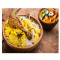Hyderabadi Chicken Biryani With Leg Piece Raita Free Butter Chicken Combo