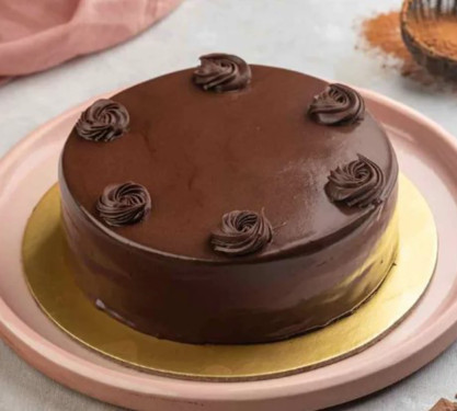 Double Choco Eggless Cake