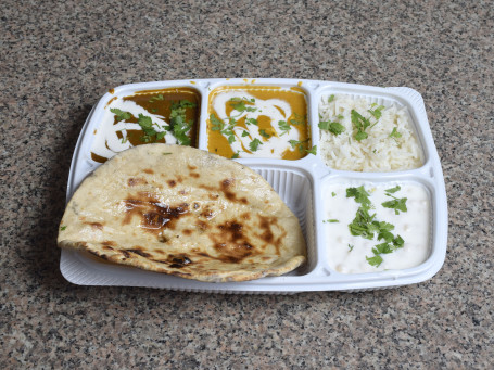 Meshi Special Thali(Dal Shahi Paneer Tawa Roti (3 Pcs Raita Rice .