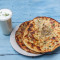 2 Mix Amritsari Stuffed Kulcha Namkeen Lassi