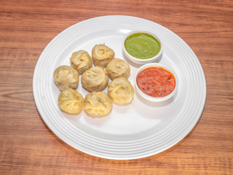 Veg Steamed Momos (12 Pieces)