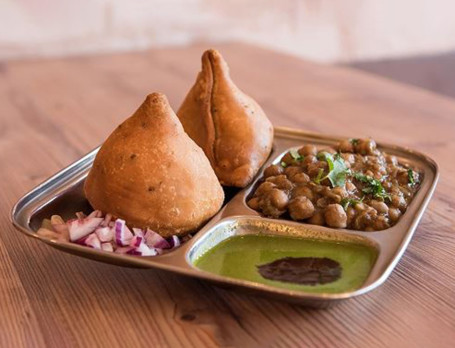 Chana Samosa (Per Plate)