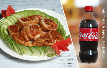 Spring Roll +Soft Drink 300Ml Pet Bottle