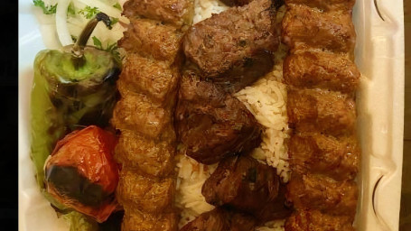 Beef Sultani Kabab Plate