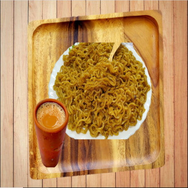 Plain Maggi [1] [1] Kullad Tea