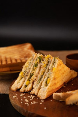 Corn And Cheese Paneer Sandwich