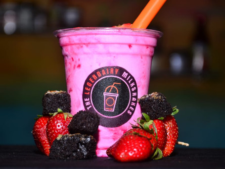 Brownie Strawberry Thick Shake