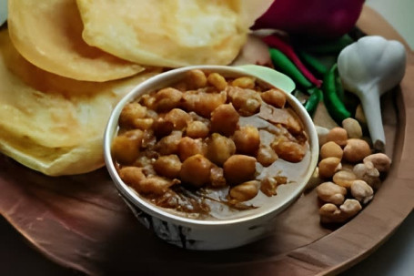 White Chana Puri